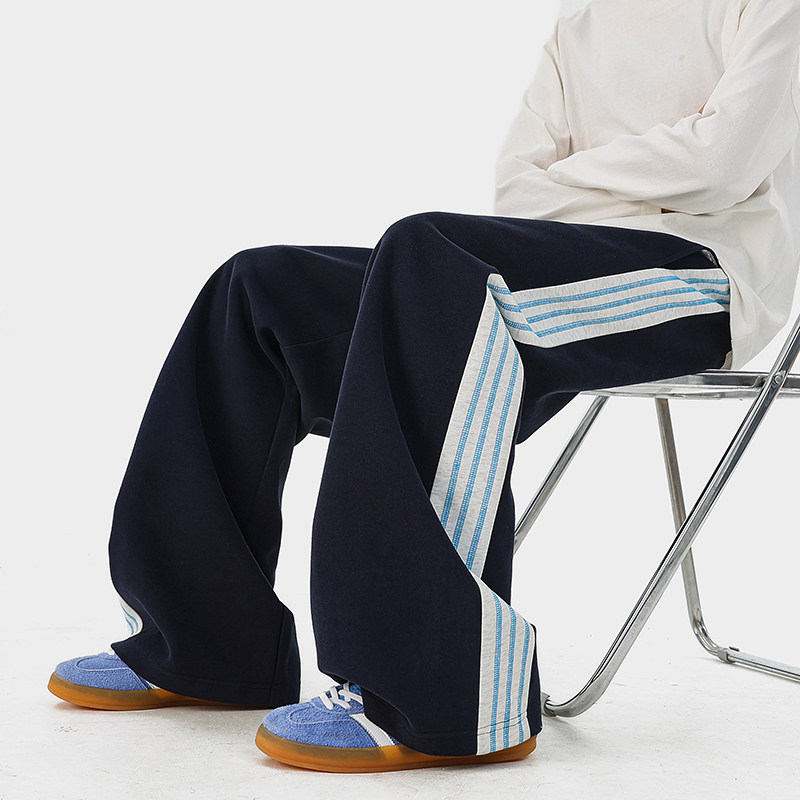 A410-K8803-特批50限价99成分65%棉35%聚酯纤维-320g磨毛卫裤面料，男装休闲裤，电商A410