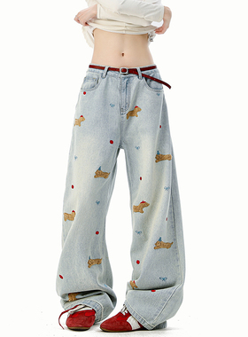 A410-K8115-P68 限价98-休闲百搭牛仔裤-280g左右 牛仔面料