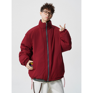 A410-WT33714 -P130限价199-休闲百搭双面穿棉服-160G  小牛津图片
