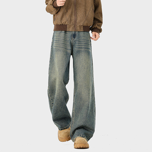 水洗直筒牛仔裤 A410 美式 特批50限价99 320g牛仔面料 K7910