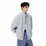 A410-WT34759-P110限价169-美式格纹假两件开衫卫衣-400G华棉，男装卫衣，电商A410