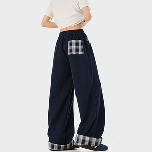 A410-K7907-特批50限价99成分65%棉35%聚酯纤维-310g磨毛卫裤面料，男装休闲裤，电商A410