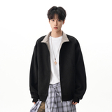 A410-WT93309-P105限价159-美式千鸟格休闲外套-华棉复合460g，女装短外套，电商A410