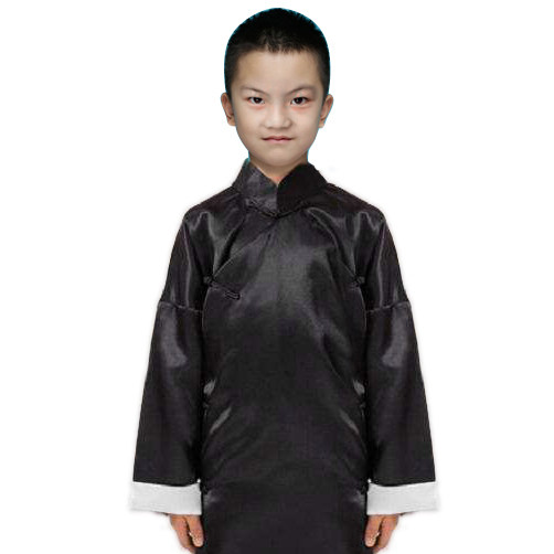 少儿学生中式民国演出斧头帮复古上海滩衣服许文强话剧服装