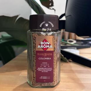 越南原装进口珀龙美BonAroma哥伦比亚风味0脂冻干速溶咖啡60g瓶装