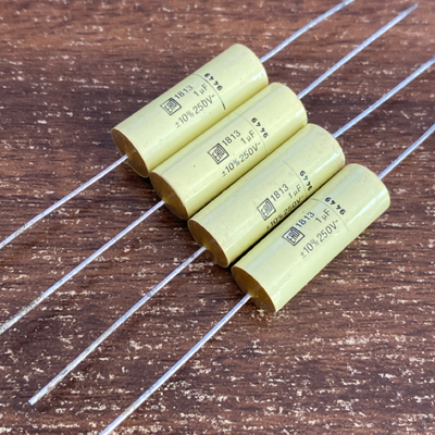 250V105/250V1UF 德国ERO轴向薄膜电容器MKT1813系列10*25