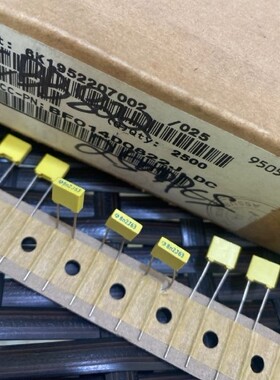 100个=18元 63V 8N2/8200PF/822 进口TPC汤姆逊 薄膜电容器 P5