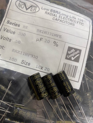 50V330UF诺华发烧电容音频