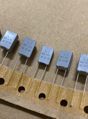 100只=95元 63V105*1UF ，VISHAY-MKT470系薄膜电容 P5 BC