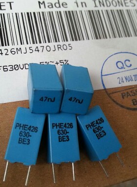 100只=55元 RIFA 0.047uf/630v(47nf 473)薄膜电容器 426