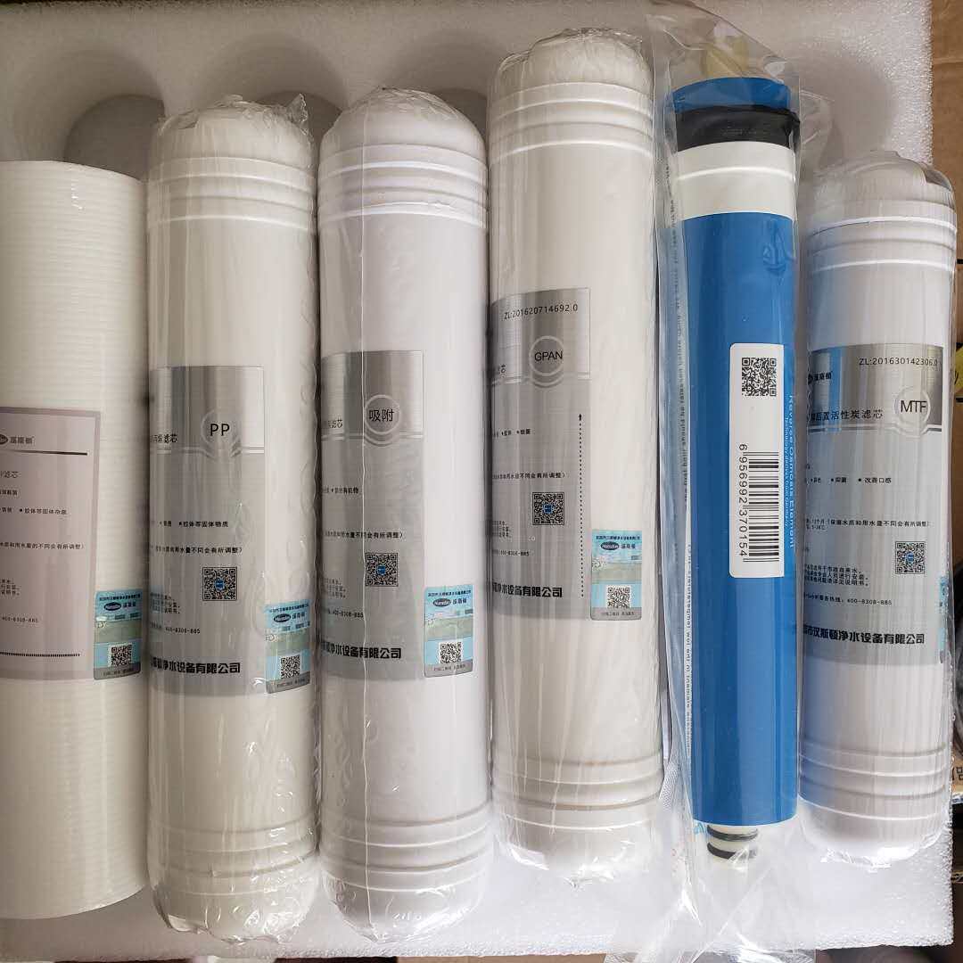 汉斯顿 原装净水器HSD-RO75G-07/08/05/06/04快接一体式滤芯