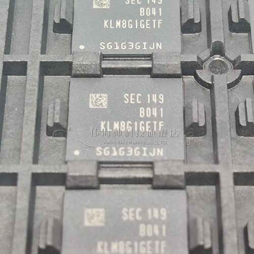 原装KLM8G1GETF-B041 BGA-153封装 eMMC 8GB移动储存器芯片字库IC