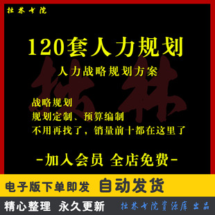A297人力资源战略规划解决方案年度计划制定预算编制ppt课件模板