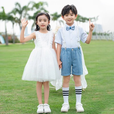 公主裙六一演出合唱舞台服装