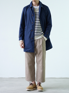 FR Work Pants 宽松版型法式工装九分裤