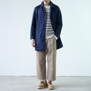 宽松版 Pants 型法式 工装 九分裤 Work