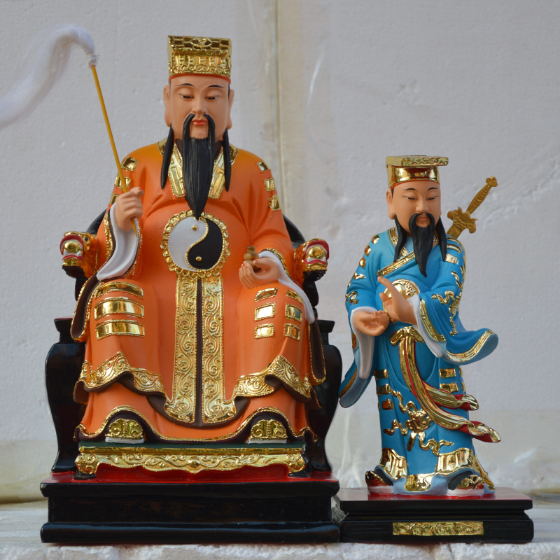 吕洞宾树脂中式客厅摆件