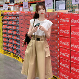 大货已出工装风大口袋拼接假两件连衣裙8270P125178，女装连衣裙，浙宝265