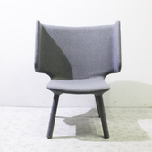 客厅休闲玻璃钢软包沙发椅椅酒店咖啡厅餐椅风格 布艺靠背椅书房椅