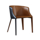 硬皮餐椅成人皮革大师设计时尚 简约