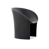 简约现代大师Moon small设计玻璃钢休闲椅子户外商场创意休闲椅