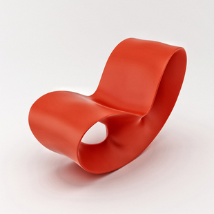 Voido Rocking Chair玻璃钢椅子家用时尚简约