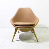 设计师家具进口玻璃钢布艺展览会客咖啡厅休闲创意椅