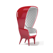 showtime chair玻璃钢软包帽子沙发椅休闲室书房设计师创意设计款