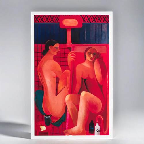 红色女人正品限量版画首次级别
