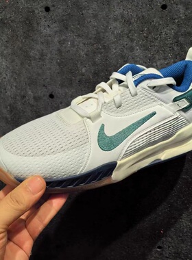 Nike Crosscourt 系列 GS 儿童白绿色低帮训练鞋HM3715-131