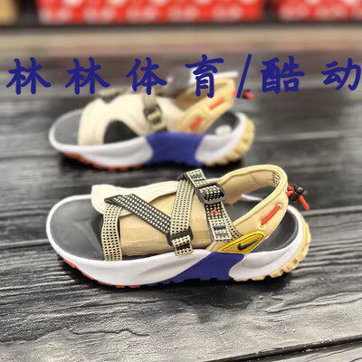 耐克女子沙滩魔术贴休闲凉鞋