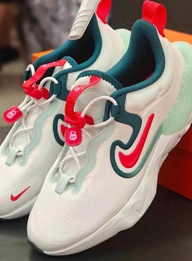 耐克NIKE RUN FLOW大童轻便透气休闲跑步鞋 DR0472-HV1803/DZ4490