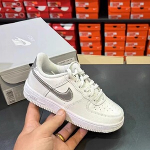 Nike耐克儿童 男女童空军一号 AF1运动休闲板鞋FJ3485-CZ1685