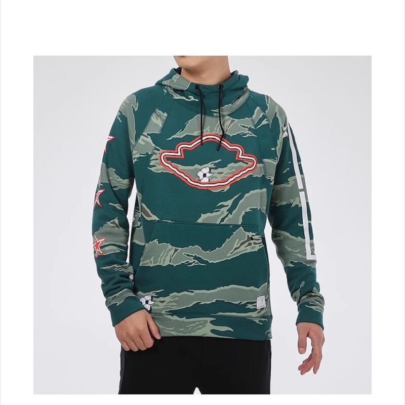 Nike耐克男子春秋季 Jordan 连帽运动休闲训练印花卫衣AT9021-010