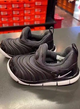 NIKE耐克毛毛虫童鞋2021春秋新款男女童运动休闲跑步鞋343738-024