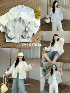 2620春季 棉料立领外套女休闲百搭舒适显瘦外套女 新款