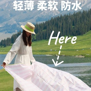 图案野餐垫防潮垫加厚地垫户外露营野餐布沙滩垫音乐节 2025新款