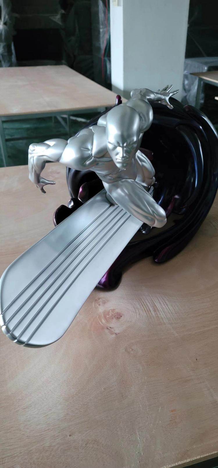 热火gk定制 现货 x战警 黑洞银影侠 银色滑翔者 1/4 雕像模型手办