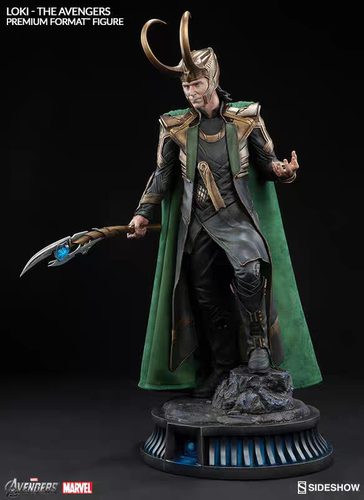 现货 Sideshow LOKI 1/4洛基  复仇者联盟 ss PF系列雕像 23寸