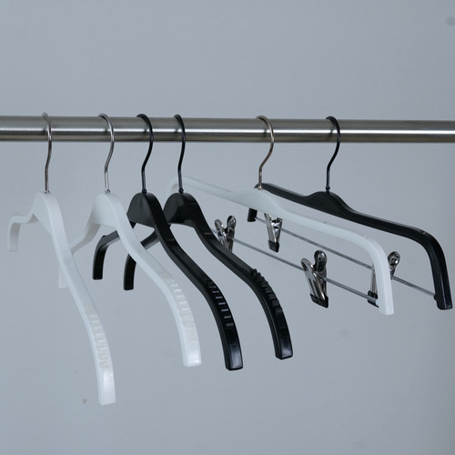 女士黑色服装店专用防滑无痕衣架夹板衣挂不起包睡衣套装衣撑定做