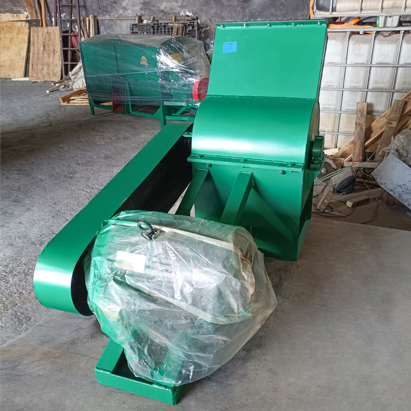 家用小型豆饼粉碎机农用养殖茶麸饼单轴饲料机茶树饼花生饼破碎机