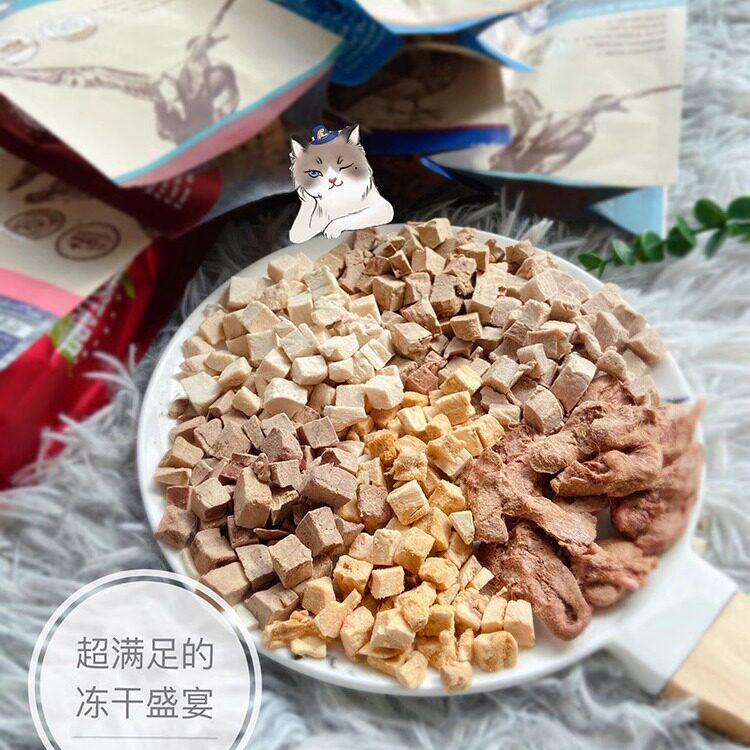 喵达宠物零食肉干三文鱼腐败猫