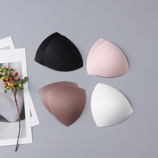 高端品质 海绵胸垫防凸点垫片 文胸三角插片 塑身衣内衣胸垫