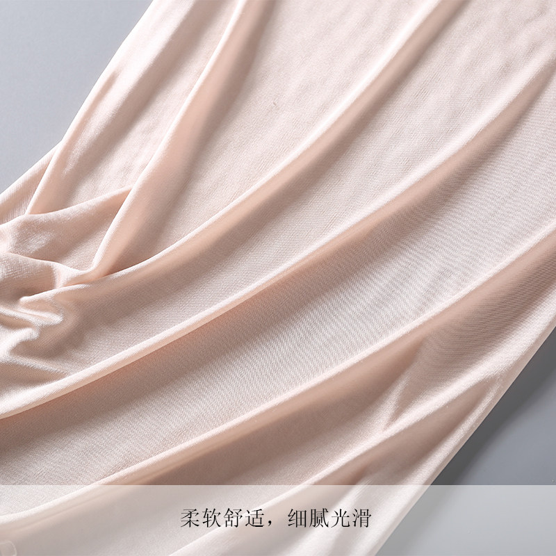 수출 여성 실크 니트 레이스 스커트 하이 엔드 뽕나무 실크 실크 페티코트 바닥 스커트 잠옷