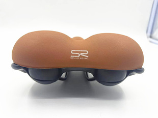 s/r座包男女款复古旅行车鞍座硅胶舒适车座原装sr坐垫 棕色座包