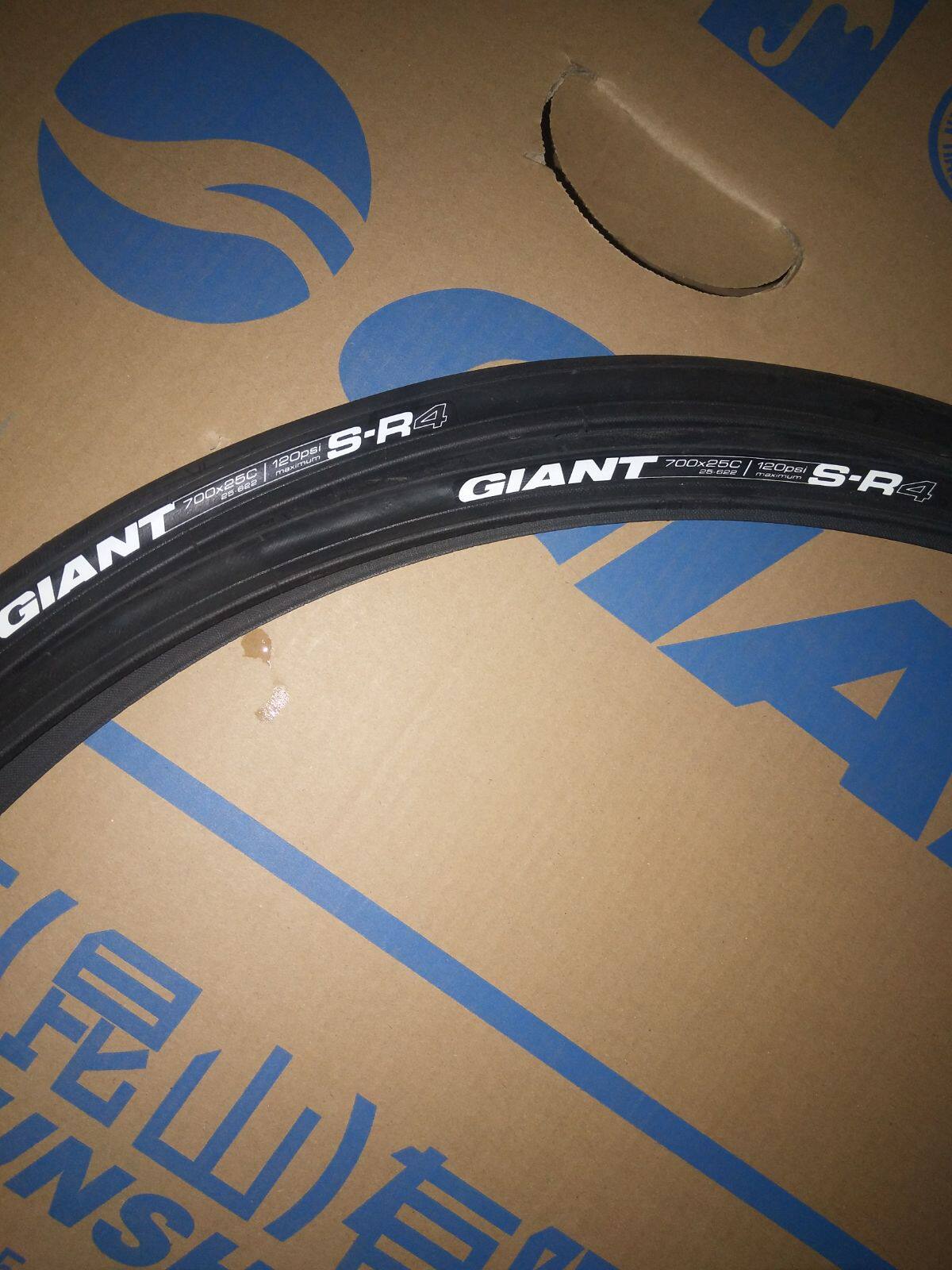 捷安特GIANT自行车公路车700X25*28*32*35*38C高压光头轮胎内外胎