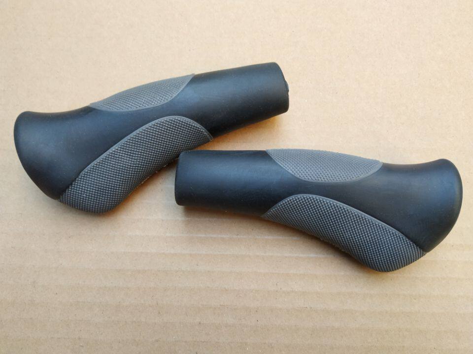 安特折叠山地车人体工程学肉球把套橡胶防滑把握手掌托舒适把套