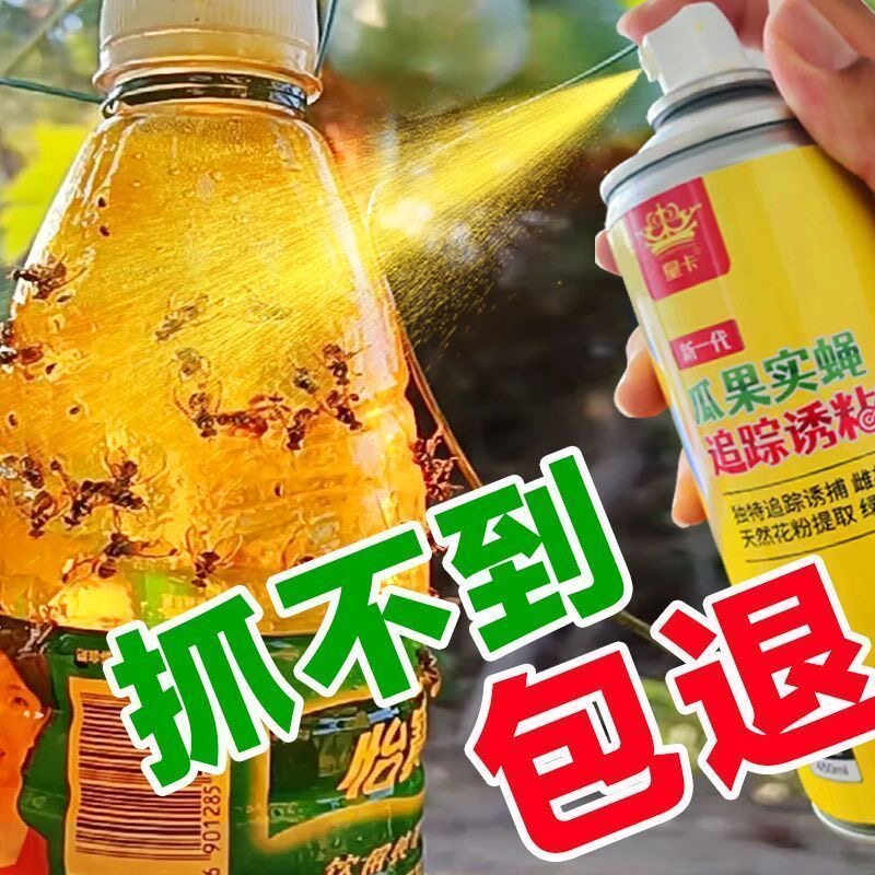 买一送一瓜果实蝇针蜂诱粘果实蝇引诱剂菜地粘虫板灭果蝇诱蝇神器