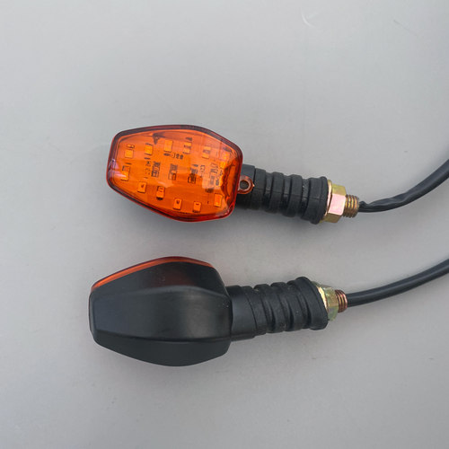 厂家直销 806螺母款48-60V LED转向灯两轮车三轮车电动车配件