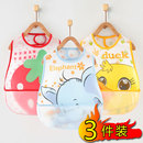 儿童吃饭围兜防水防脏EVA免洗男女宝宝罩衣食饭兜婴儿口水巾围嘴